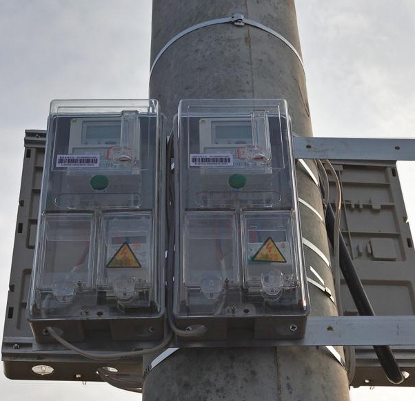 村里安装充电桩电表