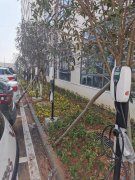 7kW充电桩上的跑马灯有哪些颜色？