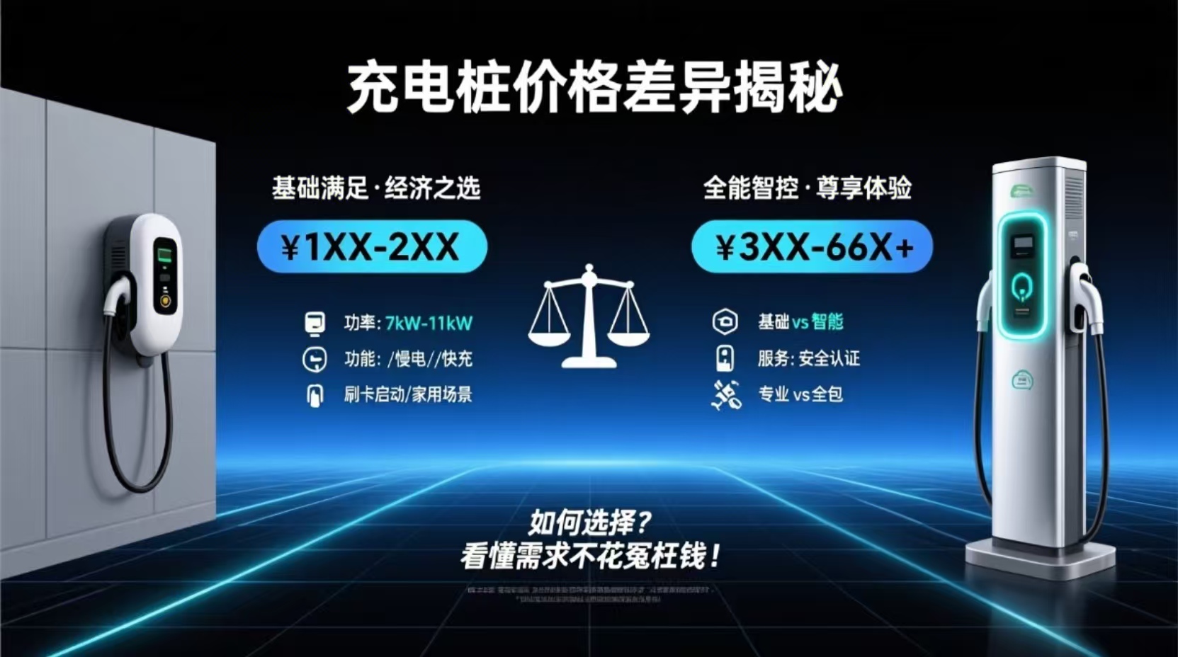 为啥充电桩价格差异大