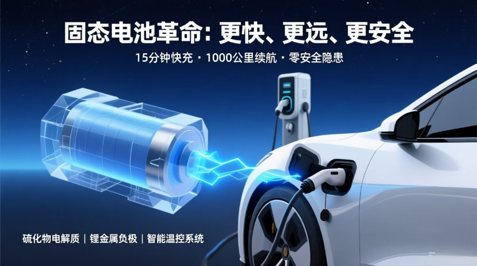央视报道固态电池最新进展及对充电桩影响