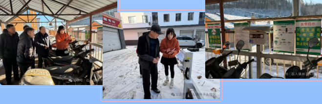 林子头社区开展电动车充电桩使用流程学习活动