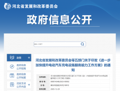 河北省发展和改革委员会等五部门关于印发《进