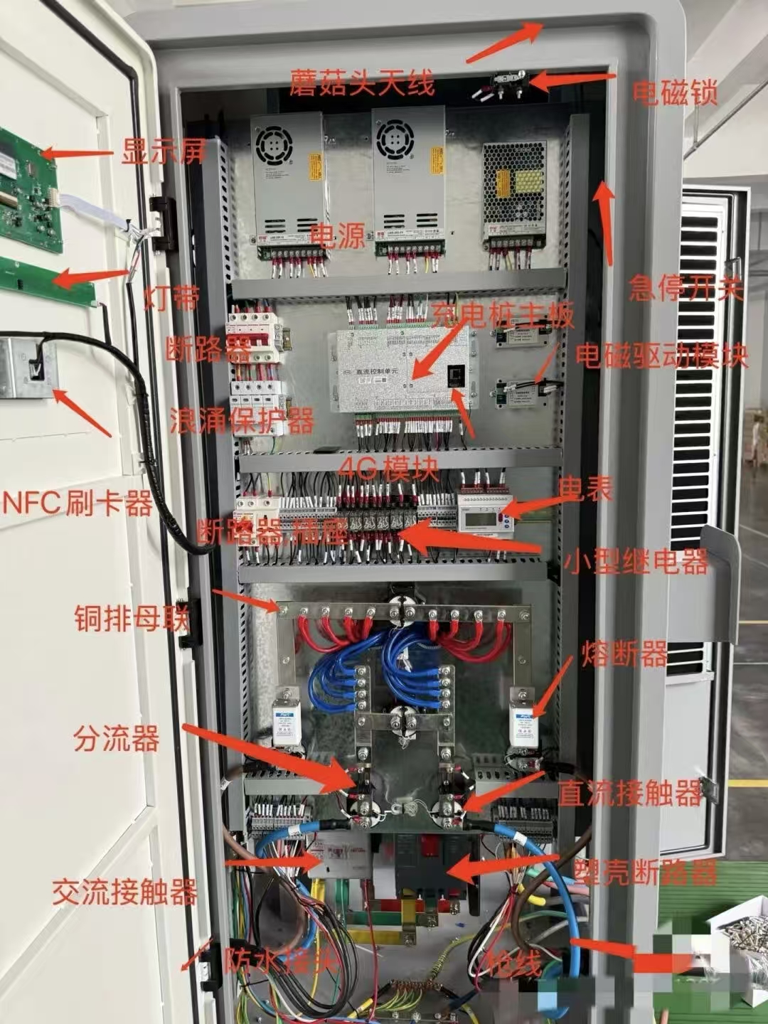 充电桩内部图